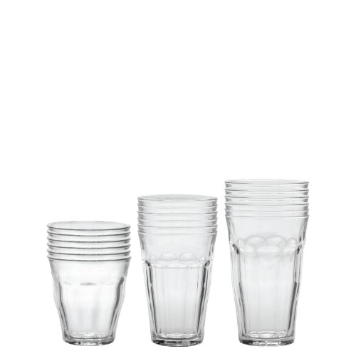 Duralex Picardie 18-Piece Tumbler Set