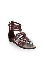 Simoty Sandalias planas (Granate)