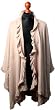 Sonstige - PONCHO avec simplicit� et �l�gance pour les dames, la taille: une taille, couleur: beige