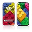 Bricks Design Decorative Skin Decal Sticker for Apple 3G iPhone/ Apple iPhone 3GS 3G S