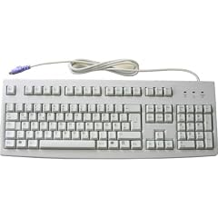 Standard PS/2 Tastatur 105 Tasten Keyboard PC QWERTZ