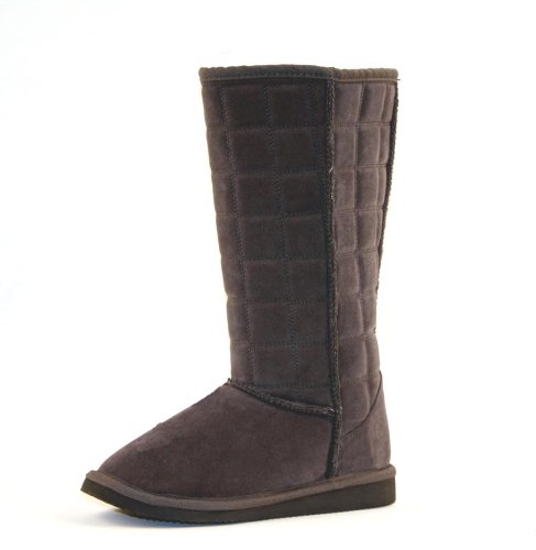 Luckers Ladies Checked Boots 802-3 Grey