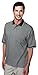 Tri-Mountain Men's 60/40 Jacquard Knit Collar Golf Shirt (4 Colors, XS-6XLT)