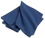 DII Two-Tone Set of 4 Napkins, Celestial Blue