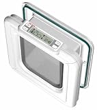 Pet Mate Elite Radio Frequency Super Selective Cat Flap White 16.6x19.2cm