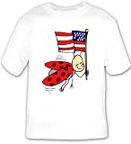 T-shirt with ladybug, bug, ladybird, insect