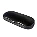 Classic Smooth Eyeglass Case with Microfiber cleaning cloth | 100% Money Back Guarantee | Unisex | For men and Women | Medium Size | Smooth and Sturdy | Protective | AS196 Black
