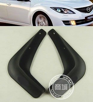 Black Auto parts 2PCS Mudguard Splash Guard Mud 