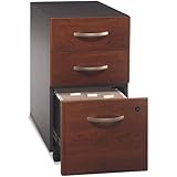 BUSH BUSINESS FURNITURE Series C: 3 DRAWER Mobile Pedestal (B/B/F) (Assembled)