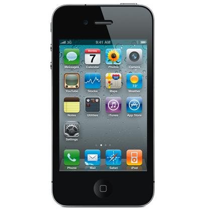 Apple iPhone 4 16GB Black AT&T Smart Phone -