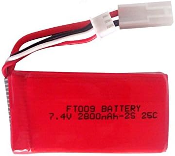 Czxin® Upgraded 7.4V 2800mAh 25C Lipo Battery For Feilun FT009 RC Boat Spare Parts