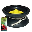 Henry's Cobra Yoyo - black with yellow hub