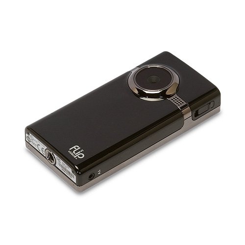 Flip MinoHD Camcorder, 60 Minutes (Black)