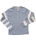 Slate Blue Stripes Long Sleeve Layering Tee ~ infant - child