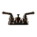 Dura Faucet (DF-PL720C-ORB) RV Lavatory Faucet with Shower Hose Diverter in Oil Rubbed Bronze - RV Bathroom Faucet for All RVs and Motorhomes - Lifetime Warranty