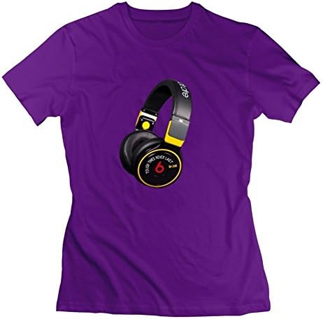 Purple Unofficial Stylish Dr. Dre T-shirt Xx-large Women Designed