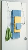 Tools & Hardware : Over the Door Chrome Towel Organizer