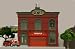O GAUGE OPERATING FIREHOUSE - ENGINE COMPANY 49