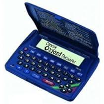  Seiko Concise Oxford Electronic Thesaurus ER2100 (Thesaurus, Spellchecker, Crossword Solver and Anagram Solver)