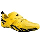 Mavic 2010 Tri Helium Mens Road Cycling Shoe - Yellow Mavic / Black - 300125