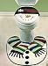 Snowman Bathroom Toilet Seat Cover Snowmen Rug Decor Nnow Christmas Winter