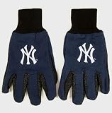 NY New York Yankees Mens Utility Work Gloves with MLB Baseball Team Sports Team Logo