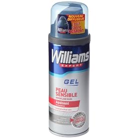 Williams - Gel de Rasage Peaux Sensibles - 200 ml
