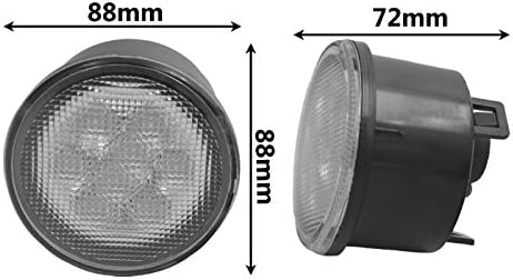 2Pcs LED Side Fender Light Kit for 2007-2015 Jeep JK Wrangler