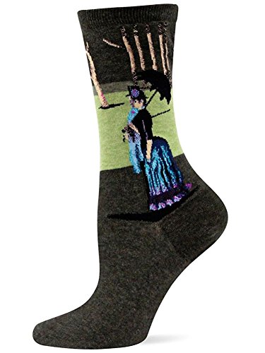 Hot Sox Women's A Sunday Afternoon Crew Socks
