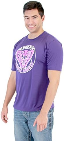 Dodgeball Globo Gym Purple Cobras Adult Performance Shirt (Adult Large)