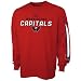 Reebok Washington Capitals Red Sharp Edge Long Sleeve T-shirt