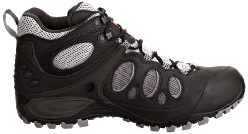 Merrell Men's Cham Evo Mid Syn Gtx Black/Charcoal Lace Up J584893 7 UK