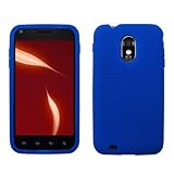 Samsung Epic Touch 4G D710 Silicone Skin Soft Phone Cover - Blue