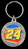 Jeff Gordon Pewter Key Ring (Set of 2)