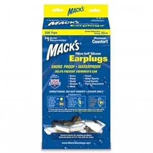 Mack's Pillow Soft Ear Plugs - White - 200-pair Dispenser