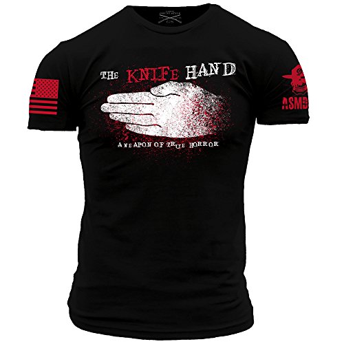 Grunt Style ASMDSS Knife Hand Men's T-Shirt