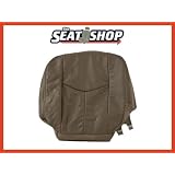 03 04 05 06 Chevy Suburban Tahoe GMC Yukon Grey Leather Seat Cover LH bottom by The Seat Shop
