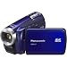 Panasonic SDR-S7A - Camcorder - widescreen - 680 Kpix - optical zoom: 10 x - supported memory: MMC, SD, SDHC - flash card - blue