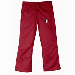 Florida State Seminoles NCAA Cargo Style Scrub Pant (Crimson)