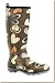 Kamik - Women's Brown Hearts Rain Boots