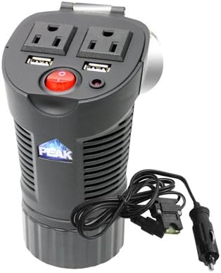 Peak 150W Cup Holder Mobile Power Outlet