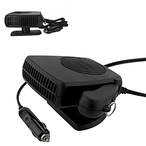 12V Portable Auto Heater/Defroster Wind Sheild Mounting Heating Unit - Defrost and Heat your Car Windows - Special Christmas Bundle