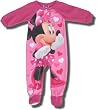 Minnie Mouse "Hearts All Over" Footed Blanket Sleeper for toddlers