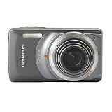 Olympus Stylus 7010 12MP Digital Camera with 7x Dual Image Stabilized Zoom and 2.7 inch LCD (Grey)