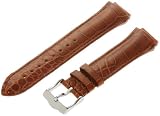 TechnoMarine 1004 MoonSun 17 mm Honey Alligator Leather Strap with Single Buckle