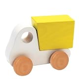 Educo by Hape International Little White Dump Truck