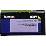 Lexmark 80C10Y0 Yellow Return Program Toner
