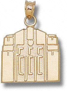 Buy Central Michigan Chippewas Solid 10K Gold Warriner Tower 5 8'' Pendant