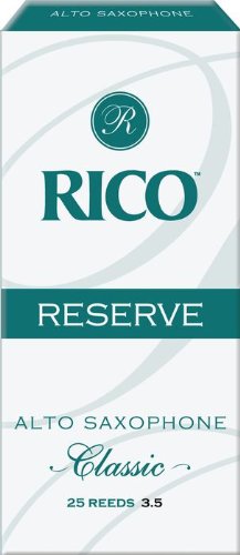 Rico Reserve Classic Alto Sax, Strength 3.5, 25-pack