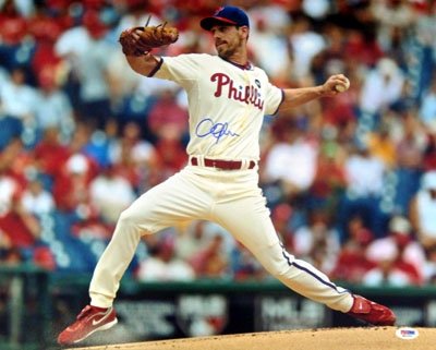 Cliff Lee Autographed/Hand Signed Phillies 16x20 Photo #4 PSA/DNA